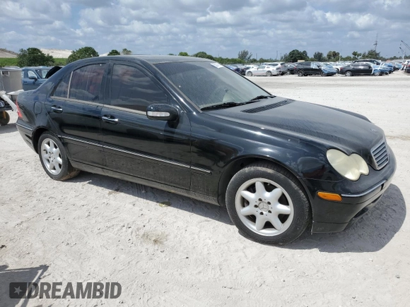 2003 Mercedes-Benz C 320 with VIN WDBRF64J33F402865, listed as a Copart auction lot 53507785 with Not Provided miles and Clean Title. Bid and sale history available at DreamBid. Image 4.
