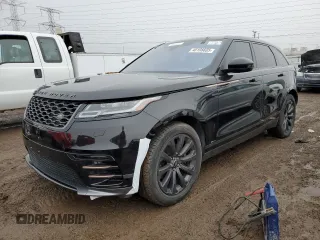 2018 Land Rover Range Rover Velar R-Dynamic SE with VIN SALYL2RV5JA708396, listed as a Copart auction lot 48108885 with 48,593 mi miles and Salvage Title. Bid and sale history available at carsss.com. Image 1.