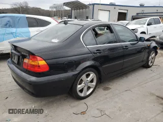 2005 BMW 3 Series 330xi with VIN WBAEW53405PN37902, listed as a Copart auction lot 80821814 with Not provided miles and Salvage title. Bid and sale history available at DreamBid. Image 3.