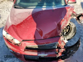 2014 Chevrolet Sonic LTZ with VIN 1G1JE5SB0E4229661, listed as a Copart auction lot 41872355 with 0 mi miles and Salvage Title. Bid and sale history available at carsss.com. Image 12.