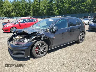 2017 Volkswagen GTI S с VIN 3VW547AU7HM070475, выставлен на аукционе Copart как лот 59544535 с пробегом 117 448 миль миль и Списание • Salvage title. История ставок и продаж доступна на DreamBid. Изображение 1.