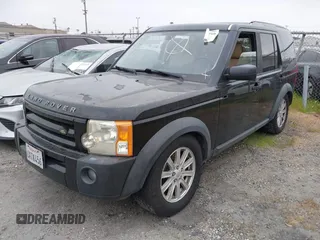 2007 Land Rover LR3 SE with VIN SALAE25487A420616, listed as a IAAI auction lot 42014760 with 168,914 mi miles. Bid and sale history available at carsss.com. Image 2.