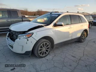 2014 Ford Edge SEL with VIN 2FMDK3J97EBB47752, listed as a Copart auction lot 87506955 with 189,050 mi miles and Salvage Title. Bid and sale history available at carsss.com. Image 1.