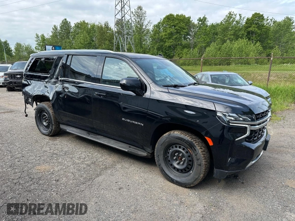 2023 Chevrolet Suburban LS с VIN 1GNSKBKD4PR144422, выставлен на аукционе Copart как лот 61660915 с пробегом 69 999 миль миль и Списание • Salvage title. История ставок и продаж доступна на DreamBid. Изображение 2.