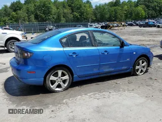 2004 Mazda 3 s with VIN JM1BK323641212218, listed as a Copart auction lot 75604434 with Not Provided miles and Salvage Title. Bid and sale history available at DreamBid. Image 3.