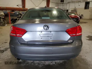 2014 Volkswagen Passat S w/Nav with VIN 1VWAP7A34EC022183, listed as a Copart auction lot 49393475 with 98,379 mi miles and Salvage Title. Bid and sale history available at carsss.com. Image 6.
