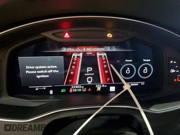 2021 Audi RS 7 z VIN WUAPCBF20MN907224, wystawiony jako Copart lot #44950225 z przebiegiem 22 303 mil mil oraz Szkody całkowita. Historia ofert i sprzedaży dostępna na DreamBid. Obrazek 9.