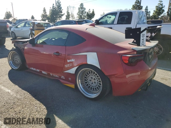 2017 Toyota 86 with VIN JF1ZNAA18H8705878, listed as a Copart auction lot 86106024 with 68,952 mi miles and Salvage Title. Bid and sale history available at carsss.com. Image 2.