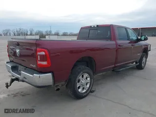 2021 Ram 2500 Big Horn with VIN 3C6UR5JL2MG649918, listed as a IAAI auction lot 41282327 with 75,709 mi miles. Bid and sale history available at carsss.com. Image 4.