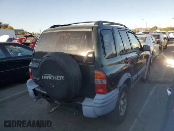 2004 Chevrolet Tracker ZR2 with VIN 2CNBJ734246907452, listed as a Copart auction lot 73102754 with 286,234 mi miles and Clean title. Bid and sale history available at DreamBid. Image 3.