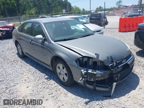 2009 Chevrolet Impala LT with VIN 2G1WT57K091274377, listed as a IAAI auction lot 41982785 with 96,190 mi miles and . Bid and sale history available at DreamBid. Image 1.
