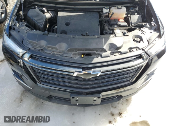 2022 Chevrolet Traverse LT Cloth with VIN 1GNEVGKW1NJ137331, listed as a Copart auction lot 46628215 with 28,137 mi miles and Salvage Title. Bid and sale history available at carsss.com. Image 12.