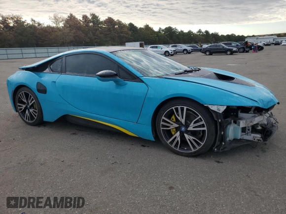 2016 BMW i8 z VIN WBY2Z2C52GV676222, wystawiony jako Copart lot #72452033 z przebiegiem 92 988 mil mil oraz . Historia ofert i sprzedaży dostępna na DreamBid. Obrazek 4.
