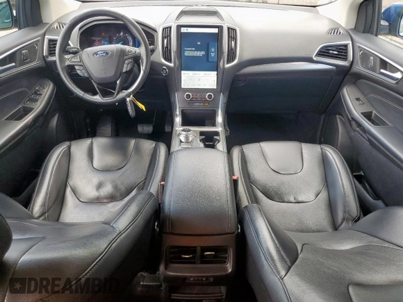 2022 Ford Edge Titanium z VIN 2FMPK4K99NBA55222, wystawiony jako Copart lot #58468375 z przebiegiem 81 762 mil mil oraz Czysty tytuł • Clean title. Historia ofert i sprzedaży dostępna na DreamBid. Obrazek 8.