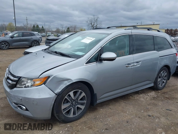 2016 Honda Odyssey Touring Elite with VIN 5FNRL5H99GB107896, listed as a IAAI auction lot 42040395 with 162,120 mi miles and . Bid and sale history available at carsss.com. Image 17.