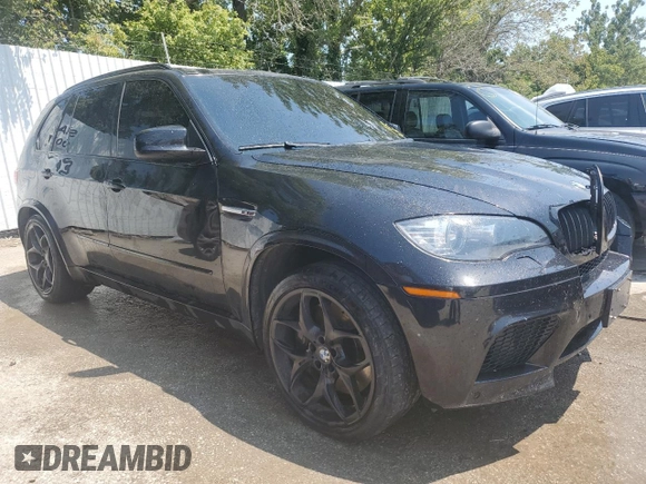 2011 BMW X5 M with VIN 5YMGY0C55BLK27157, listed as a Copart auction lot 65929154 with 0 mi miles and Salvage Title. Bid and sale history available at carsss.com. Image 4.