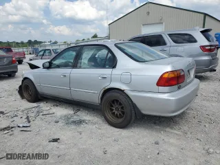 1999 Honda Civic VP with VIN 2HGEJ6618XH538197, listed as a Copart auction lot 59549414 with 180,241 mi miles and Salvage Title. Bid and sale history available at carsss.com. Image 2.