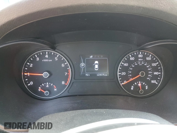 2018 Kia Optima LX with VIN 5XXGT4L33JG241845, listed as a Copart auction lot 53317465 with 123,575 mi miles and Clean title. Bid and sale history available at DreamBid. Image 9.