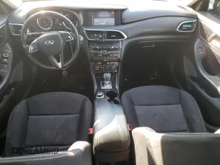 2017 Infiniti QX30 Sport with VIN SJKCH5CP9HA033240, listed as a Copart auction lot 88289485 with 97,477 mi miles and Salvage Title. Bid and sale history available at carsss.com. Image 8.