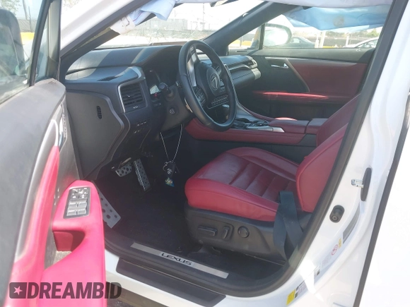 2017 Lexus RX with VIN 2T2BZMCA3HC081907, listed as a IAAI auction lot 42052693 with 81,266 mi miles. Bid and sale history available at carsss.com. Image 5.
