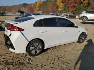 2017 Hyundai Ioniq Blue with VIN KMHC65LC2HU048114, listed as a Copart auction lot 77302014 with 292,084 mi miles and Salvage Title. Bid and sale history available at DreamBid. Image 3.
