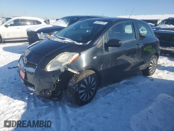 2011 Toyota Yaris with VIN JTDJT4K39B5336620, listed as a Copart auction lot 42252725 with 84,623 mi miles and Salvage Title. Bid and sale history available at carsss.com. Image 1.
