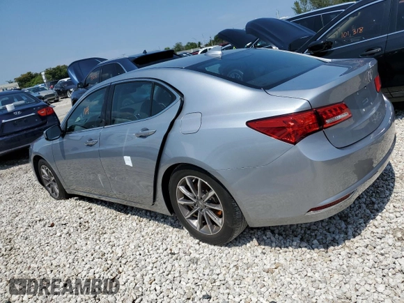 2020 Acura TLX with VIN 19UUB1F36LA013709, listed as a Copart auction lot 49624703 with 0 mi miles. Bid and sale history available at carsss.com. Image 2.