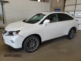 2015 Lexus RX 350 with VIN 2T2BK1BAXFC336070, listed as a Copart auction lot 53884185 with 118,069 mi miles and Salvage Title. Bid and sale history available at DreamBid. Image 1.