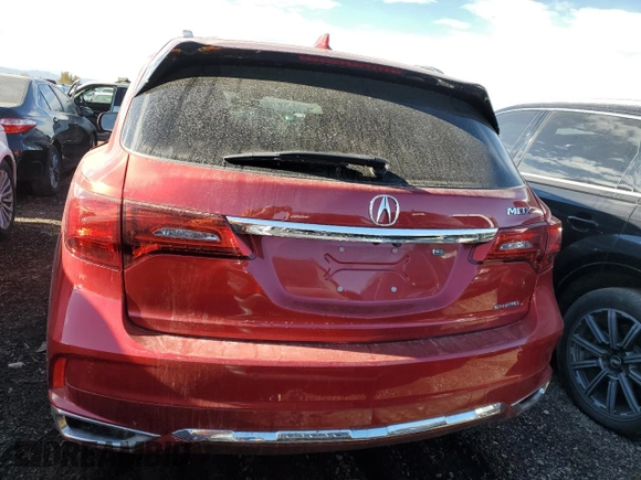 2020 Acura MDX w/Advance Pkg with VIN 5J8YD4H88LL018811, listed as a Copart auction lot 79885424 with 16,546 mi miles and Salvage Title. Bid and sale history available at carsss.com. Image 6.