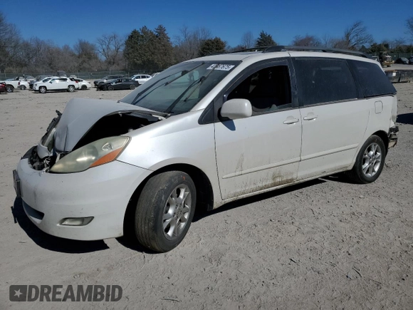 2006 Toyota Sienna XLE with VIN 5TDZA22C36S522621, listed as a Copart auction lot 47387675 with 214,500 mi miles and Salvage Title. Bid and sale history available at carsss.com. Image 1.