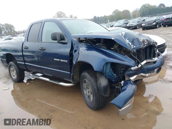 2004 Dodge 1500 SLT with VIN 1D7HU18N74S790717, listed as a IAAI auction lot 40907667 with 171,157 mi miles and . Bid and sale history available at carsss.com. Image 1.
