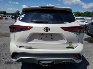 2021 Toyota Highlander XSE with VIN 5TDLZRBH3MS108206, listed as a Copart auction lot 58978895 with 42,068 mi miles and Salvage title. Bid and sale history available at DreamBid. Image 6.