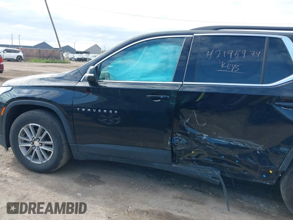 2023 Chevrolet Traverse LT Cloth with VIN 1GNERGKW9PJ121255, listed as a IAAI auction lot 42195974 with 20,847 mi miles and . Bid and sale history available at DreamBid. Image 14.