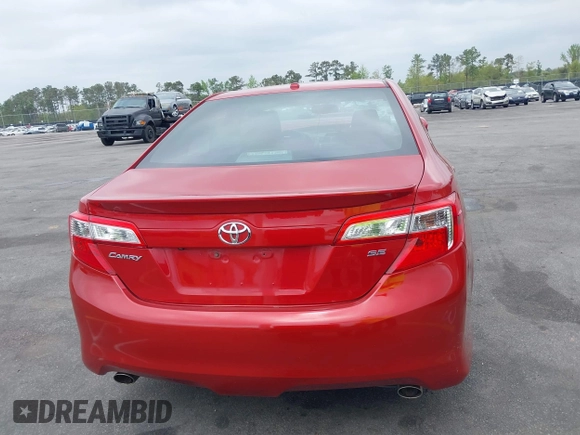 2012 Toyota Camry SE with VIN 4T1BK1FK9CU514729, listed as a IAAI auction lot 41899624 with 153,460 mi miles. Bid and sale history available at carsss.com. Image 15.