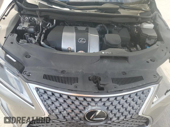 2022 Lexus RX with VIN 2T2HZMAA2NC248749, listed as a Copart auction lot 49167745 with 18,983 mi miles and Salvage Title. Bid and sale history available at carsss.com. Image 12.