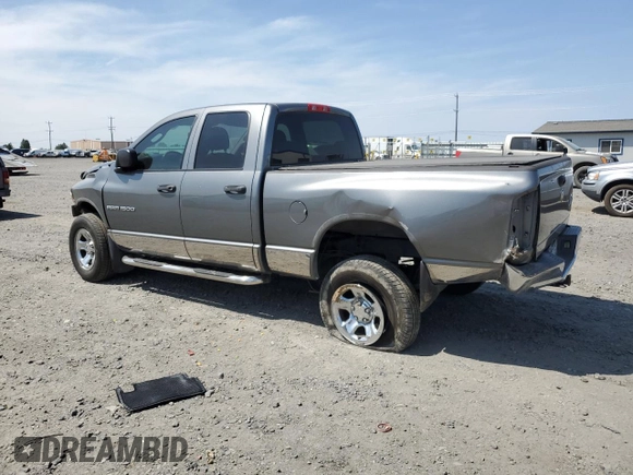 2005 Dodge 1500 SLT z VIN 1D7HU18D05S145030, wystawiony jako Copart lot #60825845 z przebiegiem 91 205 mil mil oraz Szkoda całkowita • Salvage title. Historia ofert i sprzedaży dostępna na DreamBid. Obrazek 2.