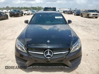 2018 Mercedes-Benz C 43 AMG with VIN 55SWF6EB2JU257667, listed as a Copart auction lot 51539385 with 48,258 mi miles and Salvage title. Bid and sale history available at DreamBid. Image 5.