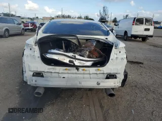 2024 Infiniti Q50 Red Sport 400 with VIN JN1FV7DP5RM660054, listed as a Copart auction lot 80752794 with Not Provided miles and Non Repairable. Bid and sale history available at DreamBid. Image 6.