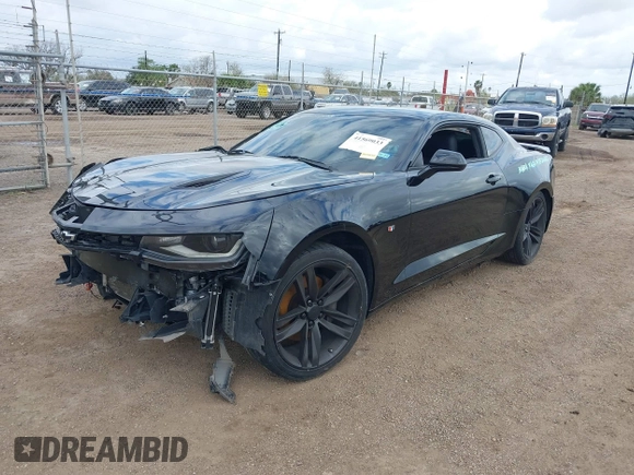 2018 Chevrolet Camaro 2SS with VIN 1G1FH1R70J0186772, listed as a IAAI auction lot 41569033 with Not provided miles and . Bid and sale history available at DreamBid. Image 2.