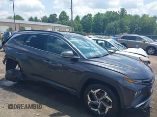 2022 Hyundai Tucson Limited with VIN 5NMJECAE2NH108435, listed as a IAAI auction lot 42714312 with 54,458 mi miles and . Bid and sale history available at DreamBid. Image 1.