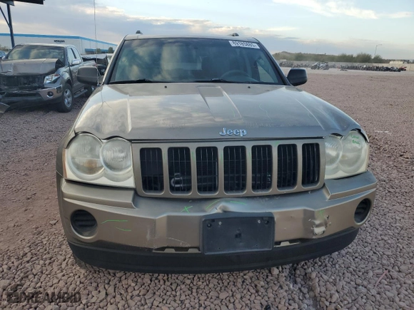 2006 Jeep Grand Cherokee Laredo with VIN 1J4GS48K06C109808, listed as a Copart auction lot 89185885 with 196,549 mi miles and Salvage Title. Bid and sale history available at carsss.com. Image 5.