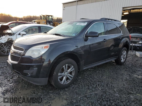 2013 Chevrolet Equinox LT with VIN 2GNFLEE38D6149598, listed as a Copart auction lot 84641154 with 117,326 mi miles and Salvage Title. Bid and sale history available at carsss.com. Image 1.