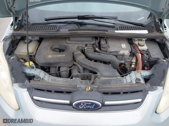 2013 Ford C-Max Hybrid SEL with VIN 1FADP5BU8DL523402, listed as a IAAI auction lot 41676386 with 214,649 mi miles. Bid and sale history available at carsss.com. Image 10.