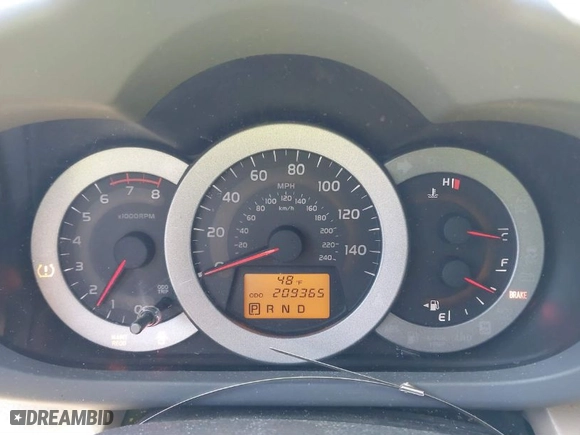 2010 Toyota RAV4 with VIN 2T3BK4DVXAW033178, listed as a IAAI auction lot 41795914 with 209,365 mi miles. Bid and sale history available at carsss.com. Image 7.