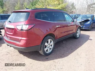 2017 Chevrolet Traverse LT with VIN 1GNKRGKD7HJ110600, listed as a IAAI auction lot 42072576 with 154,346 mi miles and . Bid and sale history available at DreamBid. Image 4.