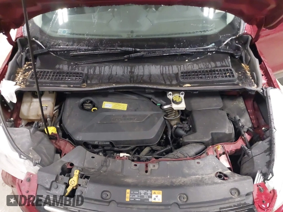 2013 Ford Escape SE with VIN 1FMCU0GX9DUD60172, listed as a IAAI auction lot 42308615 with 92,492 mi miles and . Bid and sale history available at DreamBid. Image 10.
