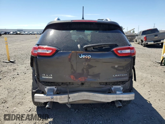 2014 Jeep Cherokee Limited z VIN 1C4PJMDS1EW170001, wystawiony jako Copart lot #57645655 z przebiegiem 154 098 mil mil oraz Szkoda całkowita • Salvage title. Historia ofert i sprzedaży dostępna na DreamBid. Obrazek 6.