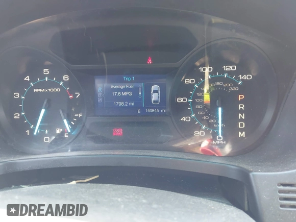 2015 Ford Explorer with VIN 1FM5K7B89FGA64142, listed as a IAAI auction lot 41943358 with 140,845 mi miles and . Bid and sale history available at carsss.com. Image 7.