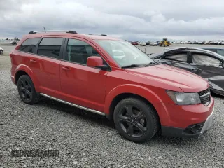 2020 Dodge Journey Crossroad with VIN 3C4PDCGB7LT206421, listed as a Copart auction lot 49666715 with 101,179 mi miles and Salvage Title. Bid and sale history available at carsss.com. Image 4.