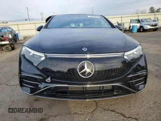 2023 Mercedes-Benz EQS with VIN W1KCG4EBXPA037836, listed as a Copart auction lot 46124715 with 31,904 mi miles and Salvage Title. Bid and sale history available at carsss.com. Image 5.